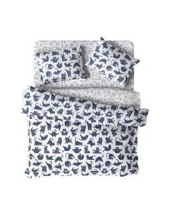 Комплект постельного белья Волшебная ночь Yoga Cat ВН 2507 8985/1+30010/1 РФ13 40 / 790534 Нордтекс