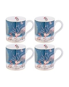 Набор кружек Lefard Christmas Печворк / 417-112