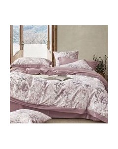 Комплект постельного белья Сатин Premium Евро Max / СП-290 Alleri