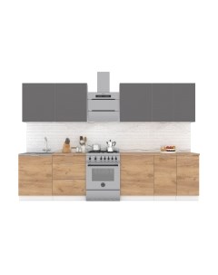 Кухонный гарнитур Интермебель Микс Топ-9 2.6м