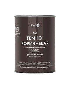 Грунт-эмаль Elcon По ржавчине 3в1