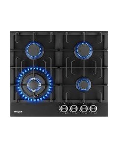 Газовая варочная панель Weissgauff HGG 641 BV Nano Matt Glass