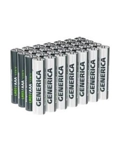 Комплект батареек Generica Alkaline LR03/AAA / ABT-LR03-ST-B28-G