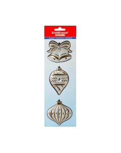 Набор елочных игрушек Erich Krause Decor Елочные игрушки / 49595 Erich krause