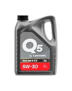 Моторное масло Qualard 5 C3 5W30 / 12740501 Lemarc