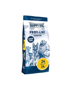 Сухой корм для собак Profi-Line 24/14 Sensitive Grainfree / 02247 Happy dog