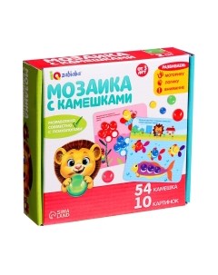 Развивающая игра Zabiaka Марблс. Мозаика с камешками / 3744925