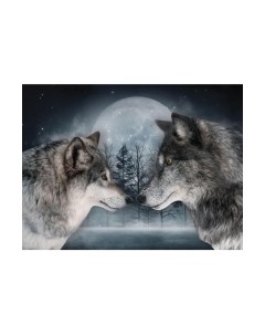 Набор алмазной вышивки Школа талантов Волки / 5361592