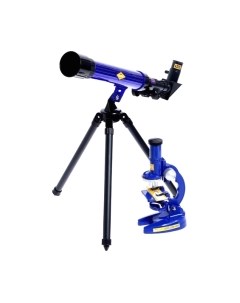 Набор оптических приборов Эврики Микроскоп и телескоп 2 в 1 / 7023355