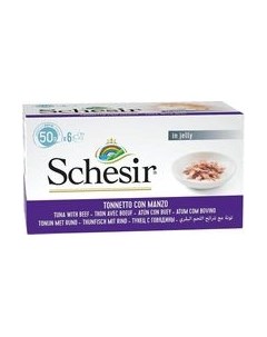 Влажный корм для кошек с тунцом и говядиной Schesir