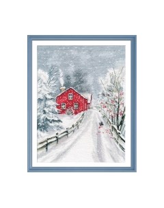 Набор для вышивания Чародейка зима / 1241В Овен