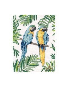 Набор для вышивания Сине-желтые ара / 1348В Овен