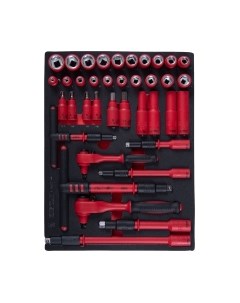 Набор головок слесарных King TONY 9-55VE01MRV King tony