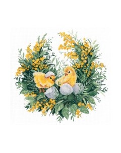 Набор для вышивания Весенний сюжет / 1477В Овен