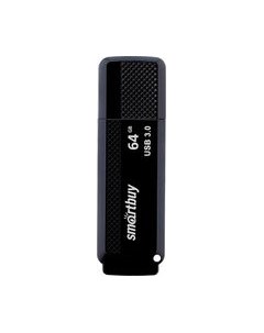 USB flash накопитель Dock Black USB 3.0 64Gb / SB64GBDK-K3 Smartbuy