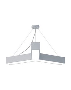 Потолочный светильник ЭРА Geometria Igrek SPO-142-W-40K-044 / Б0050568 Эра