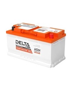 Автомобильный аккумулятор DELTA R Start Master AGM Delta