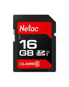 Карта памяти Netac P600 SDXC 16GB U1/C10 (NT02P600STN-16G-R)