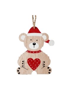 Елочная игрушка Erich Krause Decor Медвежонок с сердцем / 51106 Erich krause