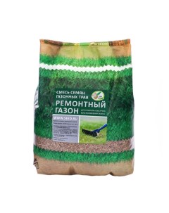 Семена газонной травы "Зеленый уголок","Ремонтный", 1,5 кг Сортсемовощ