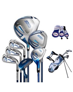 Набор клюшек для гольфа Seed, для детей, 135-150 см, сумка в комплекте Pgm