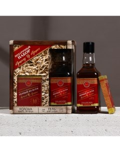 Подарочный набор «Лучшему из лучших», гель для душа виски 250 мл и игральные карты Чистое счастье