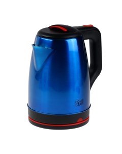 Чайник электрический Homestar HS-1003, металл, 1.8 л, 1500 Вт, синий