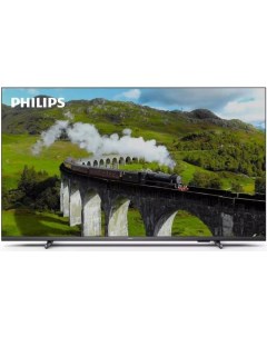 Телевизор Philips 43PUS7608/60, 43", 3840×2160, DVB-T2/C/S2, HDMI×3, USB×2, Smart TV, серый