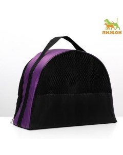 Сумка - переноска для животных, оксфорд, 36 х 17 х 25 см, микс цветов Пижон