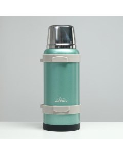 Термос Volume, 4.4 л, с ситечком, с двумя кружками, нержавеющая сталь, бирюзовый Мастер к