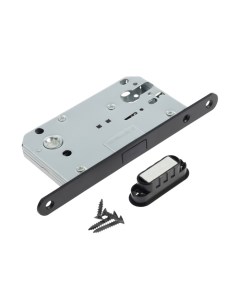 Защелка врезная магнитная ZLK4BL, под цилиндр, цвет черный Lockland