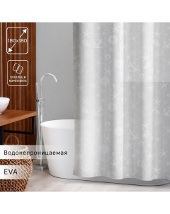 Штора для ванной «Море», 180×180 см, EVA Доляна