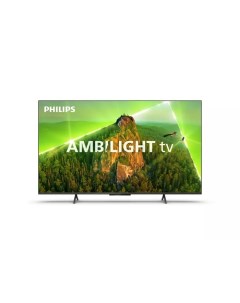 Телевизор PHILIPS 50PUS8108/60, 50", 3840×2160, DVB-T2/C2/S2, HDMI×3, USB×2, чёрный Philips