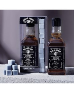 Подарочный набор «Крутой мужик», гель для душа виски 250 мл и мыло для рук 90 г Чистое счастье