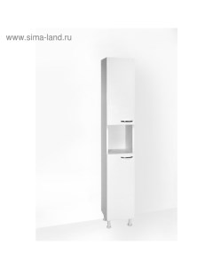 Шкаф - пенал для ванной комнаты "Стандарт 300", 30×188×26,6 см Logro