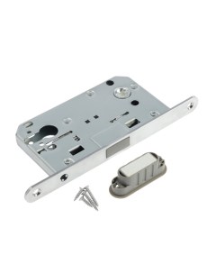 Защелка врезная магнитная ZLK4CP, под цилиндр, цвет хром Lockland