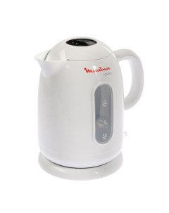 Чайник электрический Moulinex BY282130, пластик, 1.7 л, 2400 Вт, белый