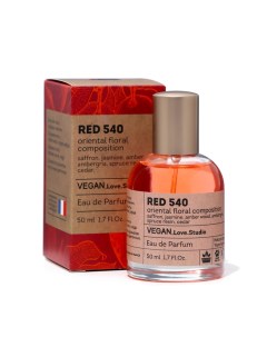 Парфюмерная вода женская Vegan Love Studio Red=540, 50 мл (по мотивам Baccarat Rouge 540 (Maison Francis Kurkdjian) Delta parfum