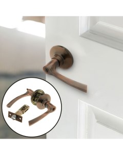 Защелка (мод.3186), межкомнатная, фиксатор, цвет медь Tundra