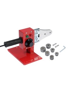 Аппарат для сварки пластиковых труб ЛОМ, 600 Вт, комплект насадок 20 - 32 мм, 50 - 300° Lom