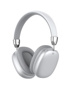 Наушники PERO BH02 ULTIMATE, беспроводные, BT 5.0, микрофон, 300 мАч, до 12 часов, серебристые Pero