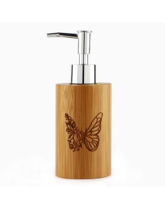 Дозатор для жидкого мыла «Бабочка» деревянный, 160 мл. See you home