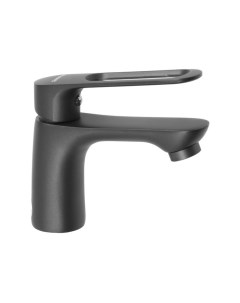 Смеситель для раковины "Эверест" B10-15319, однорычажный, излив 104 мм, серый