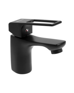 Смеситель для раковины "Эверест" B10-1546, однорычажный, излив 101 мм, черный