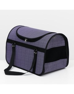 Сумка - переноска для животных, с люком, 46×28.5×29 см, микс цветов Пижон