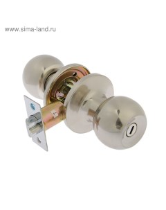 Защелка 1302, с фиксатором, цвет матовый никель Tundra