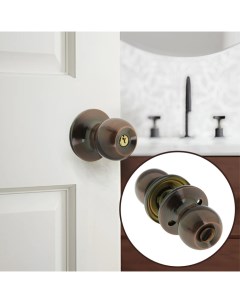 Защелка 1303, с ключом, цвет медь Tundra