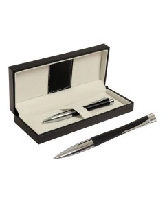 Ручка шариковая, футляр, поворотная, чёрная Calligrata