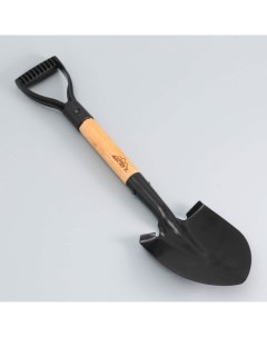 Лопата туристическая «» штыковая, 51 см, черная, дерево Мастер к