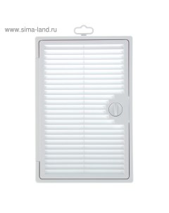 Люк ревизионный 2030 ДФ, 200×300 мм, с вентиляционной решеткой Эра